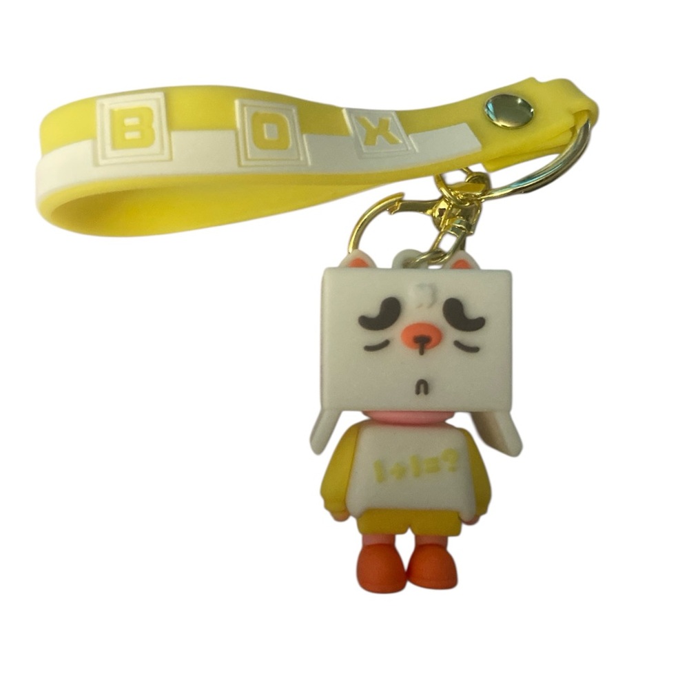 Box Character Key Chain - Picture 2 of 3